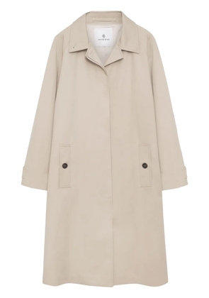 ANINE BING Randy cotton trench coat - Neutrals