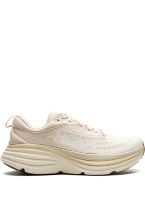 HOKA Bondi 8 'Shifting Sand/Vanilla' sneakers - White