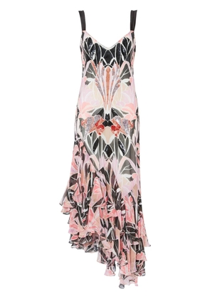 Temperley London Alani Ruffle dress - Pink