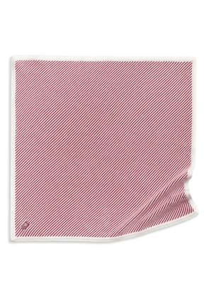 Barrie striped scarf - Red