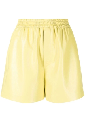 Nanushka elasticated-waist shorts - Yellow