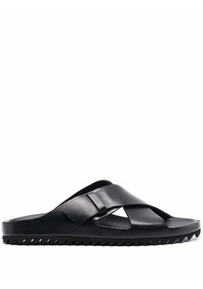 Officine Creative Agora slippers - Black