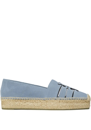 Tory Burch Ines suede espadrilles - Blue
