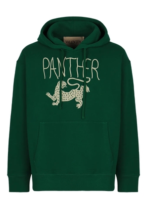 Valentino Garavani graphic-print hoodie - Green