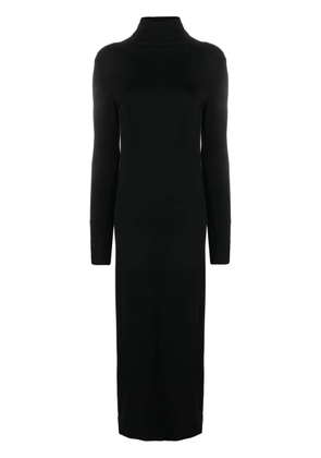 Thom Krom roll-neck jersey maxi dress - Black