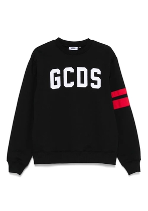 GCDS logo sweatshirt - Black