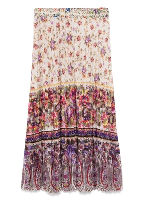 Pierre-Louis Mascia Ceto pleated skirt - Neutrals