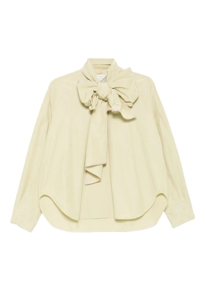 Forte Forte bow-detailed shirt - Green