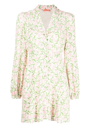 Kitri Tabitha tulip-print dress - Neutrals