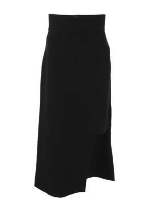 Dolce & Gabbana Pre-Owned asymmetric-hem midi skirt - Black
