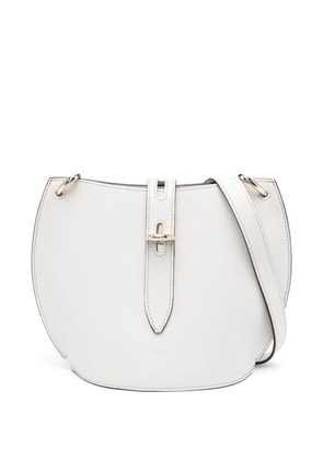 Furla Unica leather satchel bag - White