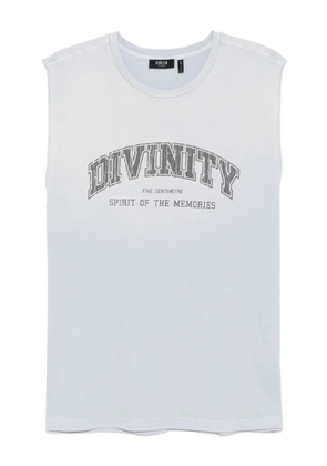 FIVE CM logo-print vest - Blue