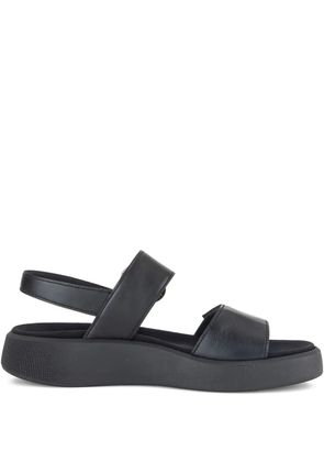 GABOR platform slingback sandals - Black