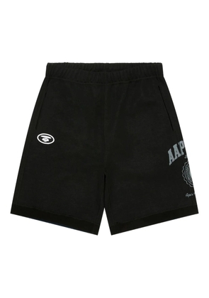 AAPE BY *A BATHING APE® graphic-print track shorts - Black