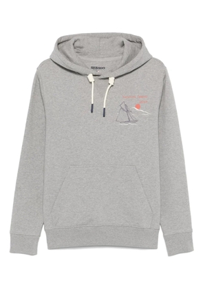Sebago graphic-print hoodie - Grey