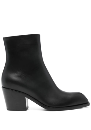 Gianvito Rossi Wednesday leather ankle boots - Black