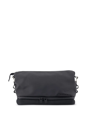 Rains zip-detail wash bag - Black
