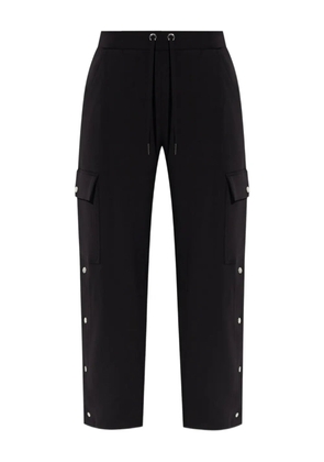 Michael Michael Kors cargo-pocket button-fastening trousers - Black