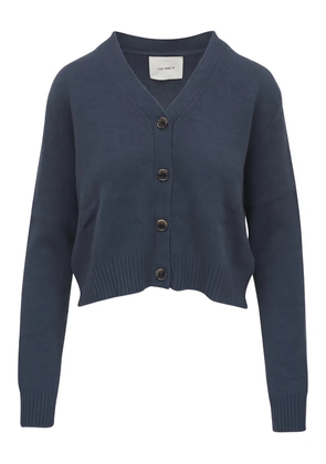 Lisa Yang V-neck cashmere cardigan - Blue