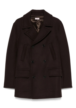 FURSAC twill coat - Brown