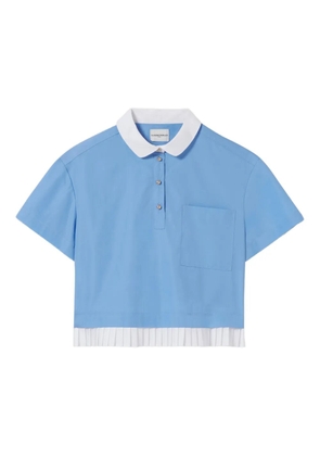 Claudie Pierlot peter-pan collar top - Blue