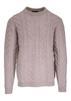 Kinross Cashmere cable-knit sweater - Neutrals