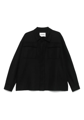 JIL SANDER+ pocket-detail shirt - Black