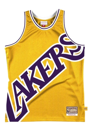 Mitchell & Ness x NBA Los Angeles Lakers Big Face 2.0 tank top - Yellow