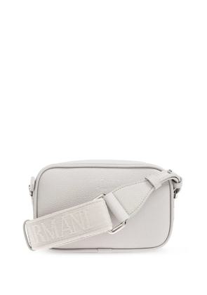 Emporio Armani logo shoulder bag - Grey