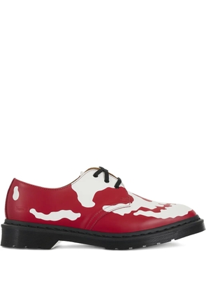 Dr. Martens 1461 skull-print derby shoes - Red