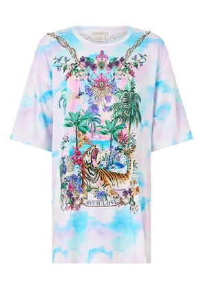 Camilla graphic-print T-shirt - Pink