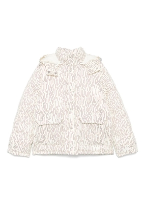 FURSAC striped padded jacket - Neutrals