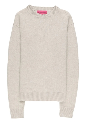 The Elder Statesman long-sleeved cashmere jumper - Neutrals