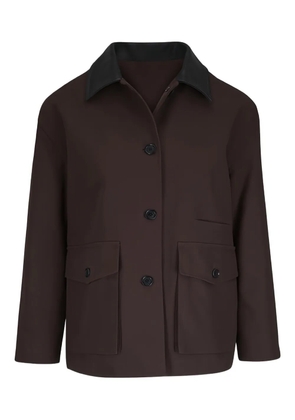 Nili Lotan Temperance flap-pocket collared jacket - Brown