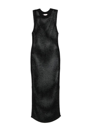 MC2 Saint Barth fishnet maxi dress - Black