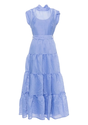 Baruni Tsai maxi dress - Blue