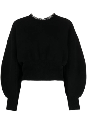 Alexander Wang Ball Chain embellished jumper - Black