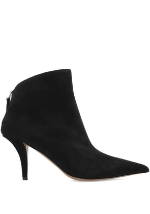 Paris Texas 105mm Jessica pointed-toe suede ankle boots - Black