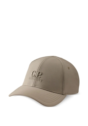 C.P. Company logo-embroidered baseball cap - Neutrals