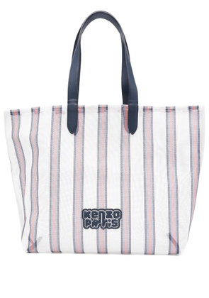 Kenzo large Coast Lines tote bag - White