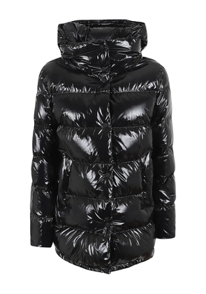 Herno hooded puffer jacket - Black