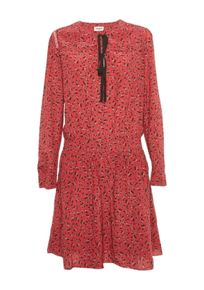 Zadig&Voltaire floral-print mini dress - Red