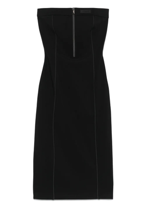 Coperni open-back bustier dress - Black