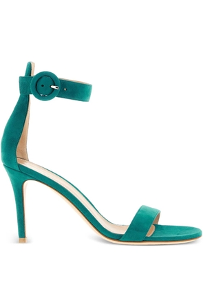 Gianvito Rossi Portofino suede sandals - Green