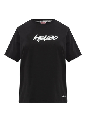 Kenzo logo-print T-shirt - Black