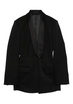 WARDROBE.NYC shawl-lapel blazer - Black