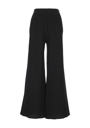 Agnona flared trousers - Black
