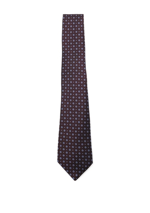 Canali patterned tie - Blue