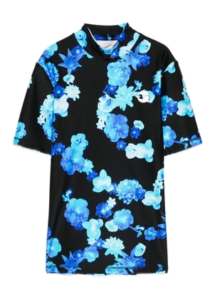 Coperni mock-neck T-shirt - Black