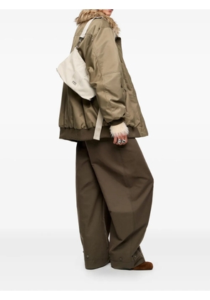 Bimba y Lola logo shoulder bag - Neutrals